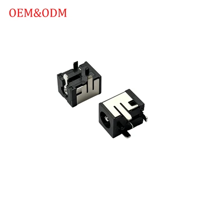 Rechte hoek DIP5,5x2,1mm DC-126